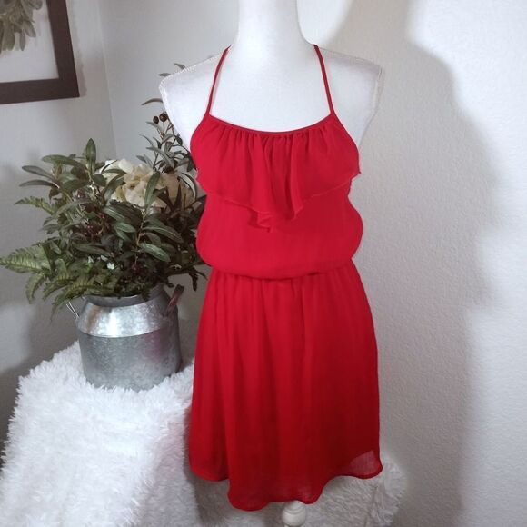 NO BOUNDARIES RED DRESS SZ.S EUC - Picture 2 of 6